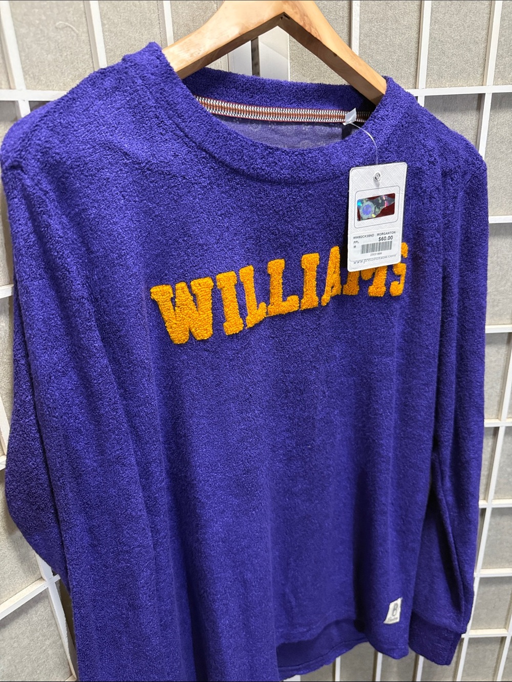NWT WILLIAMS FLEECE SWEATER💜
